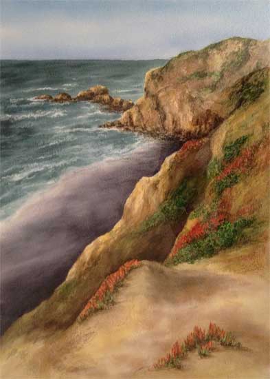 California Coastline, by Kate Sobol